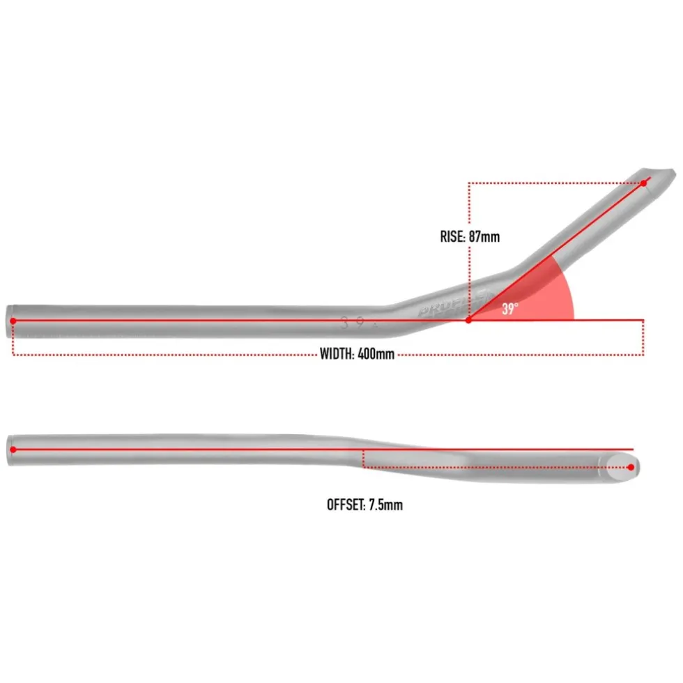 Profile Design Verlengstukken - 39a | Aluminium - 340mm
