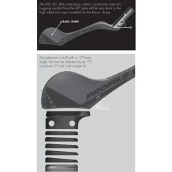 Profile Design Verlengstukken - ASC Pro | Carbon - 375mm