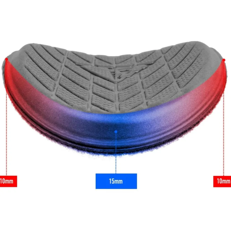 Opzetsturen|Opzetsturen < Profile Design Vervangende Pads - Ultra | voor Ergo+ / Race+ Armleuning - 15/10mm