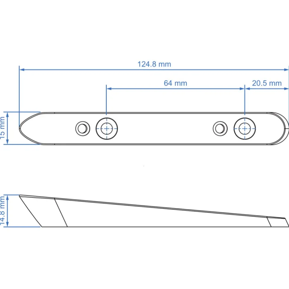 Profile Design Wedge Kit - HSF BTA | Hoekelement voor Hydratatiesystemen | 3 Stuks