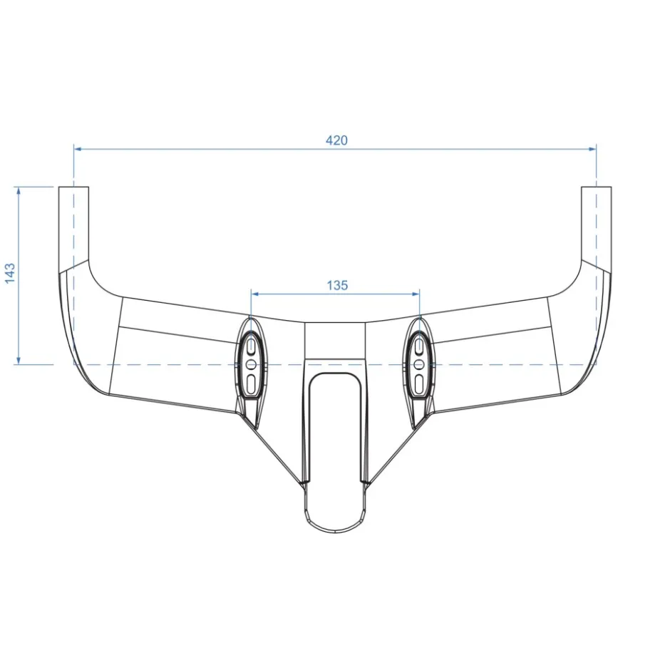 Sturen < Profile Design Wing Ultimate S Basisstuur - Geïntegreerde Stuurpen | Carbon - 420mm