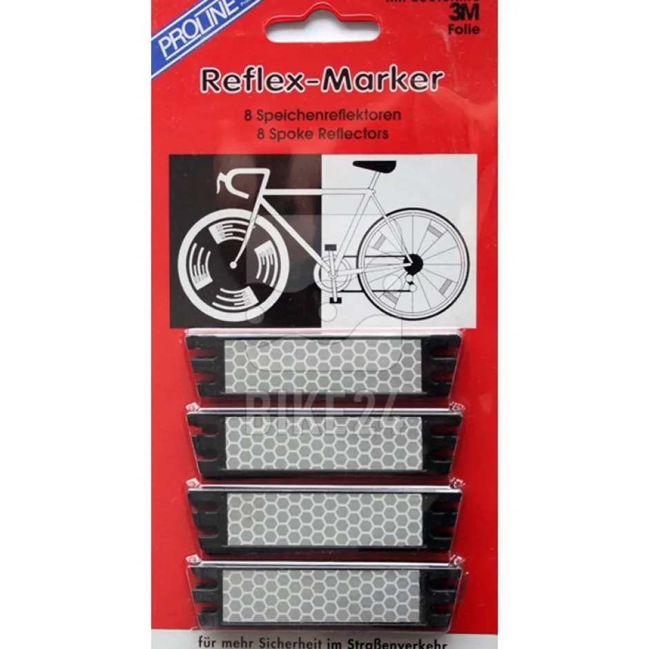 Verlichting|Reflectoren < ProLine Reflex-Marker Spoke Reflector Set