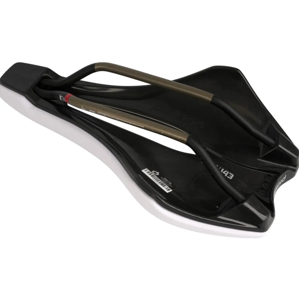 Prologo Dimension Tri Pas TiroX Saddle - white / silver