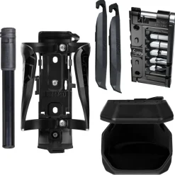PRO Smart Bottle Cage - Complete Set - zwart