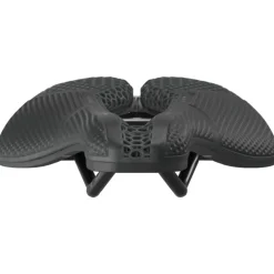 PRO Stealth 3D Zadel - Performance | Roestvrij Staal Rails - 142mm | zwart