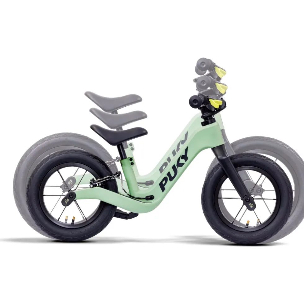 Puky NEXT Set - 12'' + 14" Kinder Loopfiets - green/black