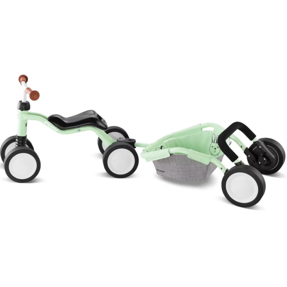 Puky WUTSCH TRAILY Bundle - Kinder Loopfiets - pastel green