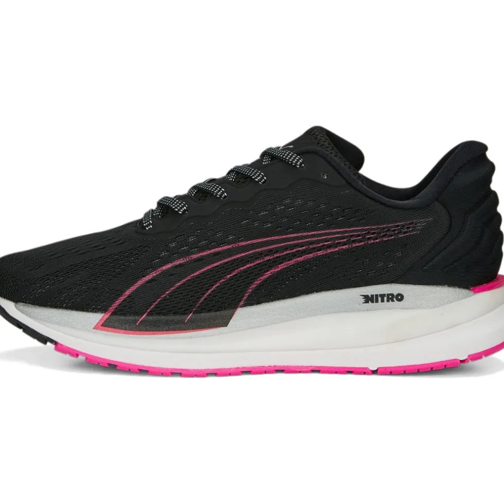 Puma Magnify Nitro Surge Hardloopschoenen Dames - Puma Black-Ravish
