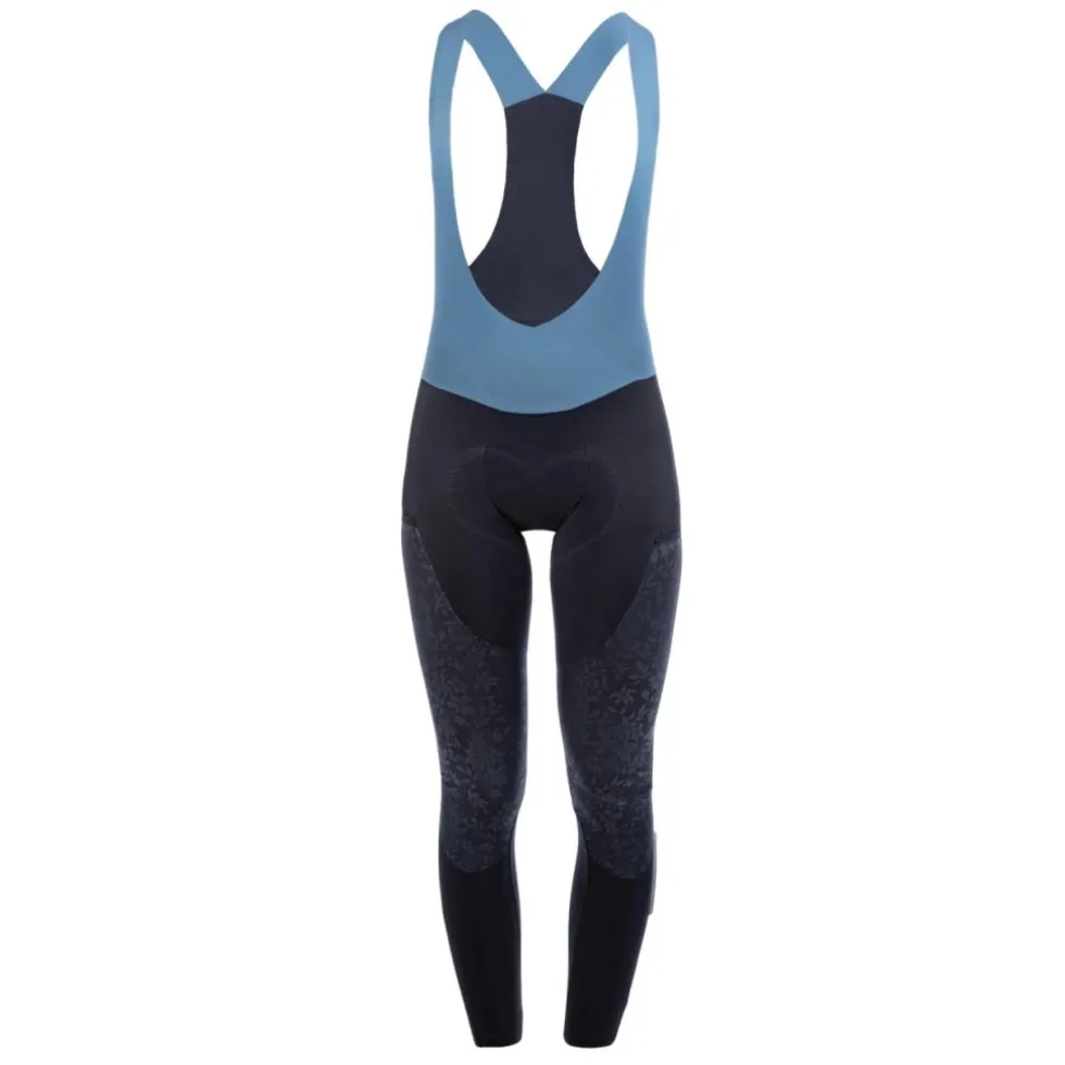 Q36.5 Adventure Winter Fietsbroek met Bretels Dames - zwart
