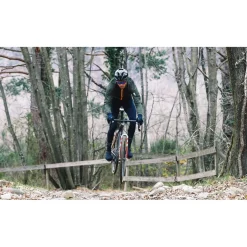 Q36.5 Adventure Winter Fietsbroek met Bretels Heren - zwart