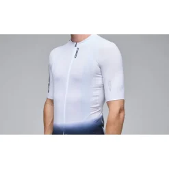 Wielershirts < Q36.5 Gregariu Pro Coar Fade ignature Korte ouw hirt heren - white