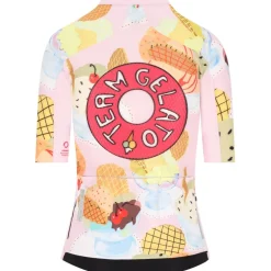 Q36.5 Gregarius Pro Team Gelato Dames shirt met korte mouwen - white