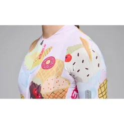 Q36.5 Gregarius Pro Team Gelato Dames shirt met korte mouwen - white