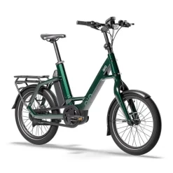 Elektrische Fietsen|Urban E-Bikes < QiO COMPACT AP8 | 1x8 Shimano Nexus LL - 20" E-Bike - 2026 - forest green glossy