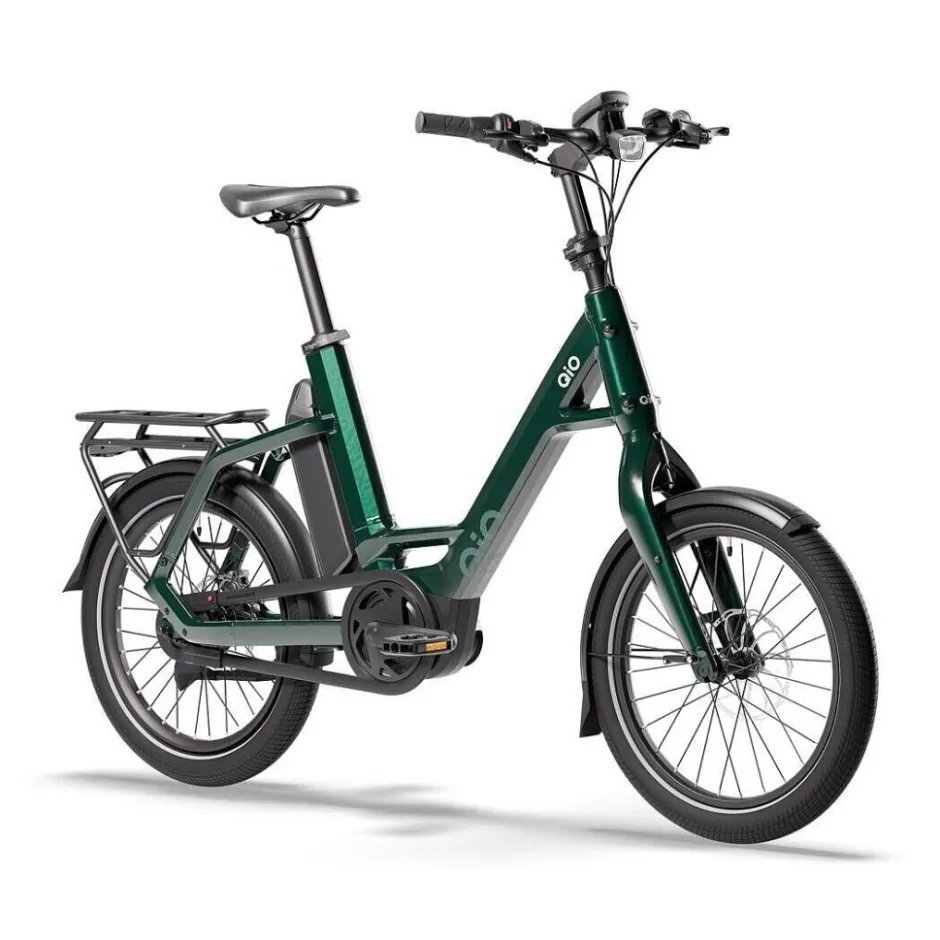 Elektrische Fietsen|Urban E-Bikes < QiO COMPACT AP8 | 1x8 Shimano Nexus LL - 20" E-Bike - 2026 - forest green glossy