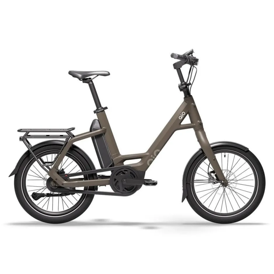 Elektrische Fietsen|Urban E-Bikes < QiO COMPACT AP8 | 1x8 Shimano Nexus LL - 20" E-Bike - 2026 - dark olive matt