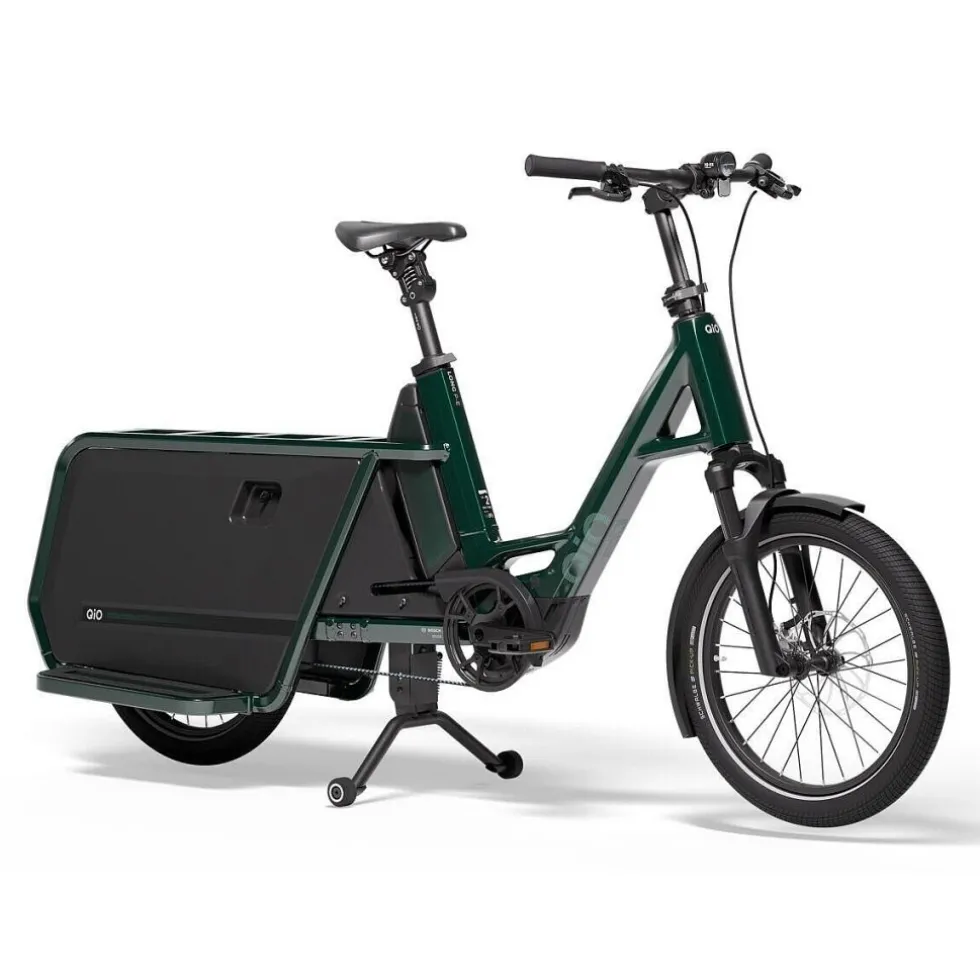 QiO LONG CLAx | ENVIOLO HD Automatiq - 20" Elektrische Bakfiets - 2026 - forest green glossy