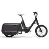 QiO LONG P9 | 1x9 Shimano CUES - 20" Elektrische Bakfiets - 2026 - night black matt