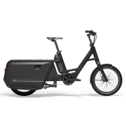 QiO LONG P9 | 1x9 Shimano CUES - 20" Elektrische Bakfiets - 2026 - night black matt