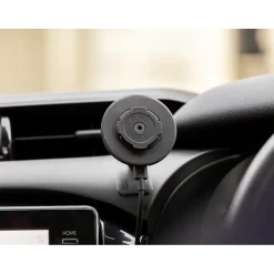 Quad Lock Dash Console Car Houlder - black