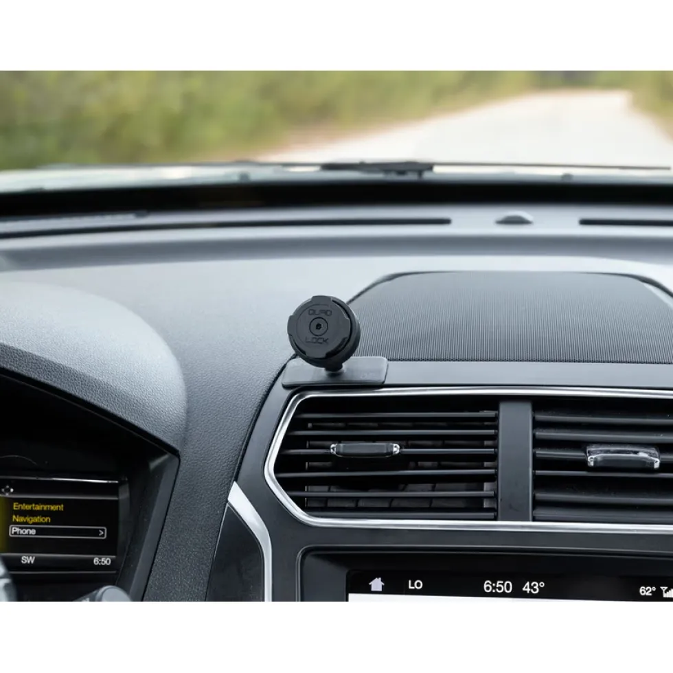 Quad Lock Dash Console Car Houlder - black