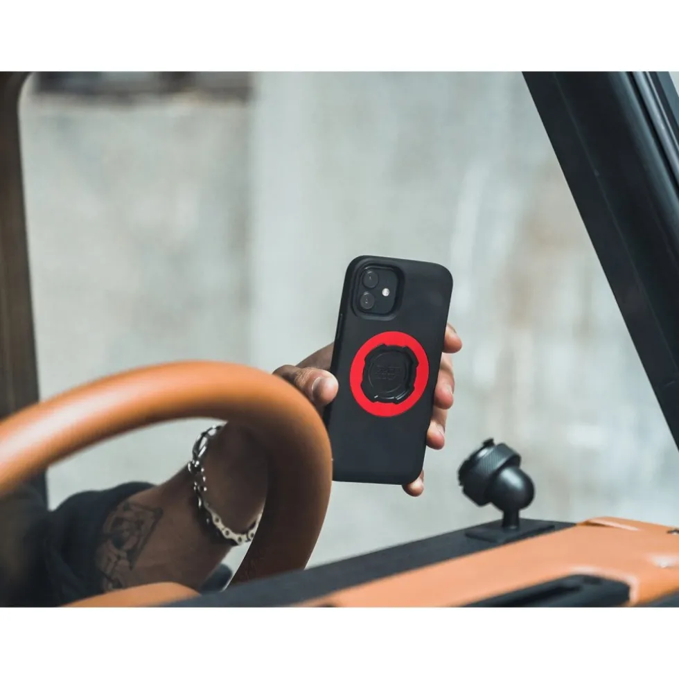 Quad Lock Dash Console Car Houlder - black