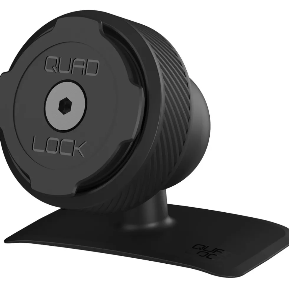 Quad Lock Dash Console Car Houlder - black