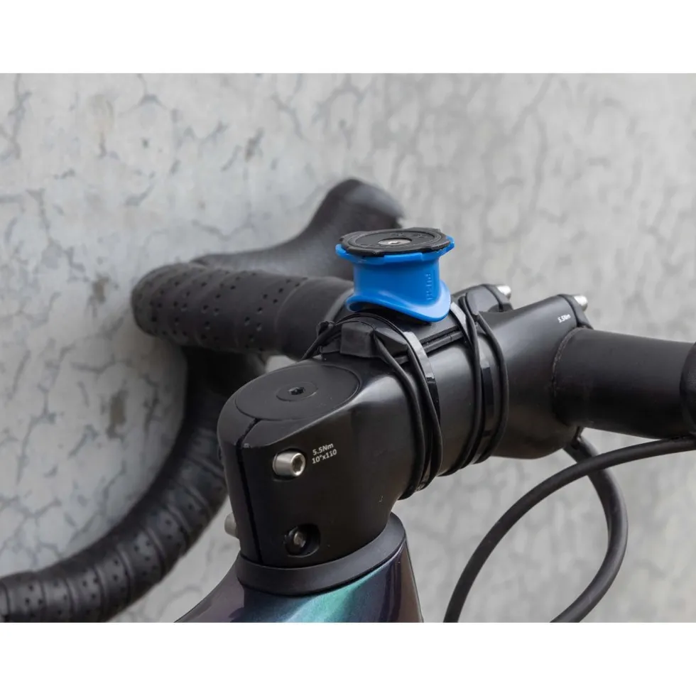 Quad Lock Flat Bar Adapter - zwart