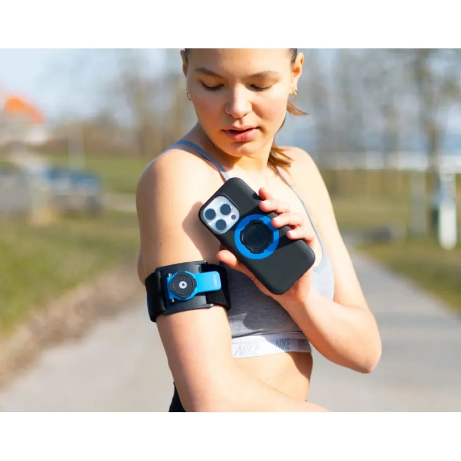 Telefoontasjes En Hoesjes < Quad Lock Sports Armband - black