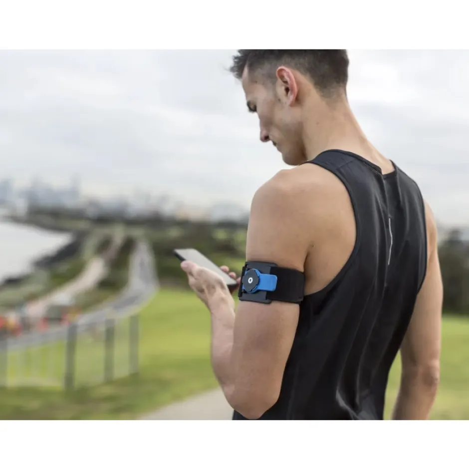 Telefoontasjes En Hoesjes < Quad Lock Sports Armband - black