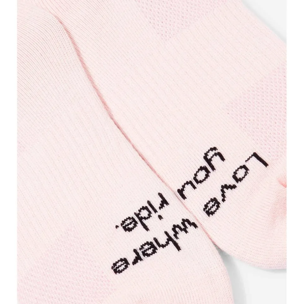 QUOC All Road Fietssokken - dusty pink