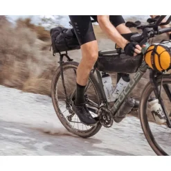 QUOC Gran Tourer Lace Fietsschoenen - zwart gum