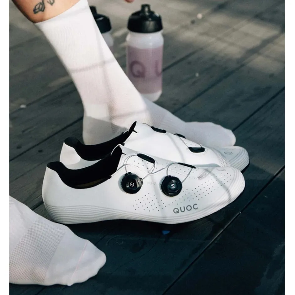 Klikschoenen|Wielrenschoenen < QUOC M3 Sport Racefietsschoenen - off white