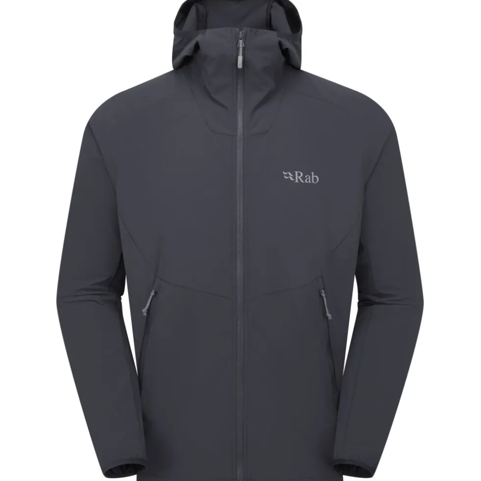 Rab Borealis Jas met Capuchon Heren - beluga