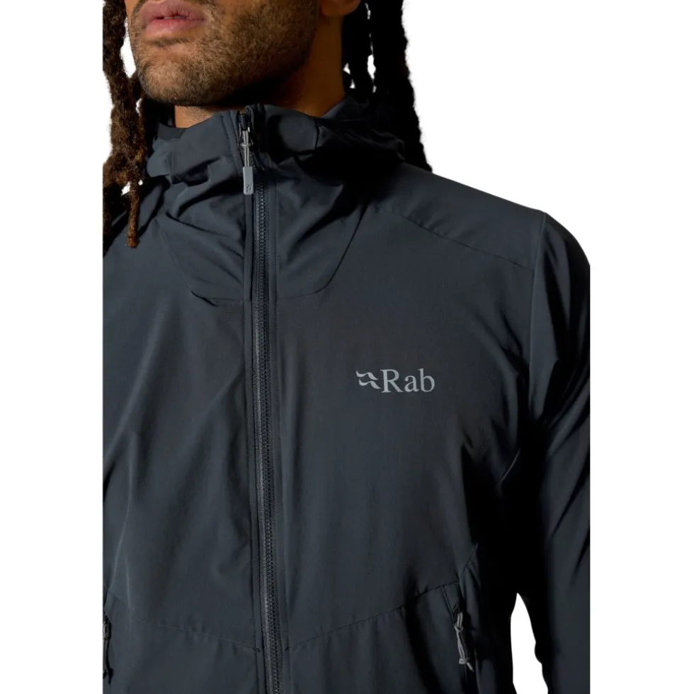 Rab Borealis Jas met Capuchon Heren - beluga