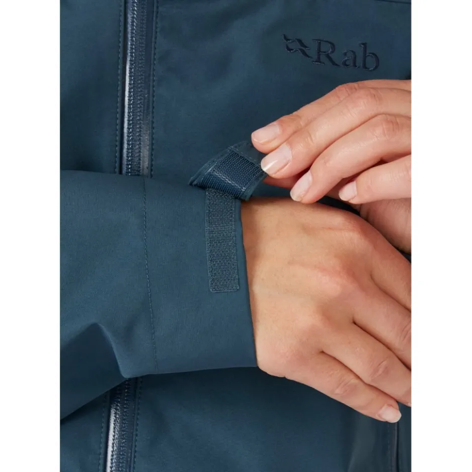 Jacks < Rab Namche GTX Jas Dames - dark fig green