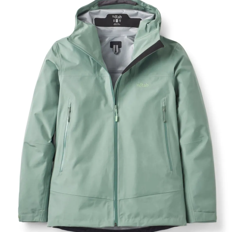 Jacks < Rab Namche GTX Jas Dames - dark fig green