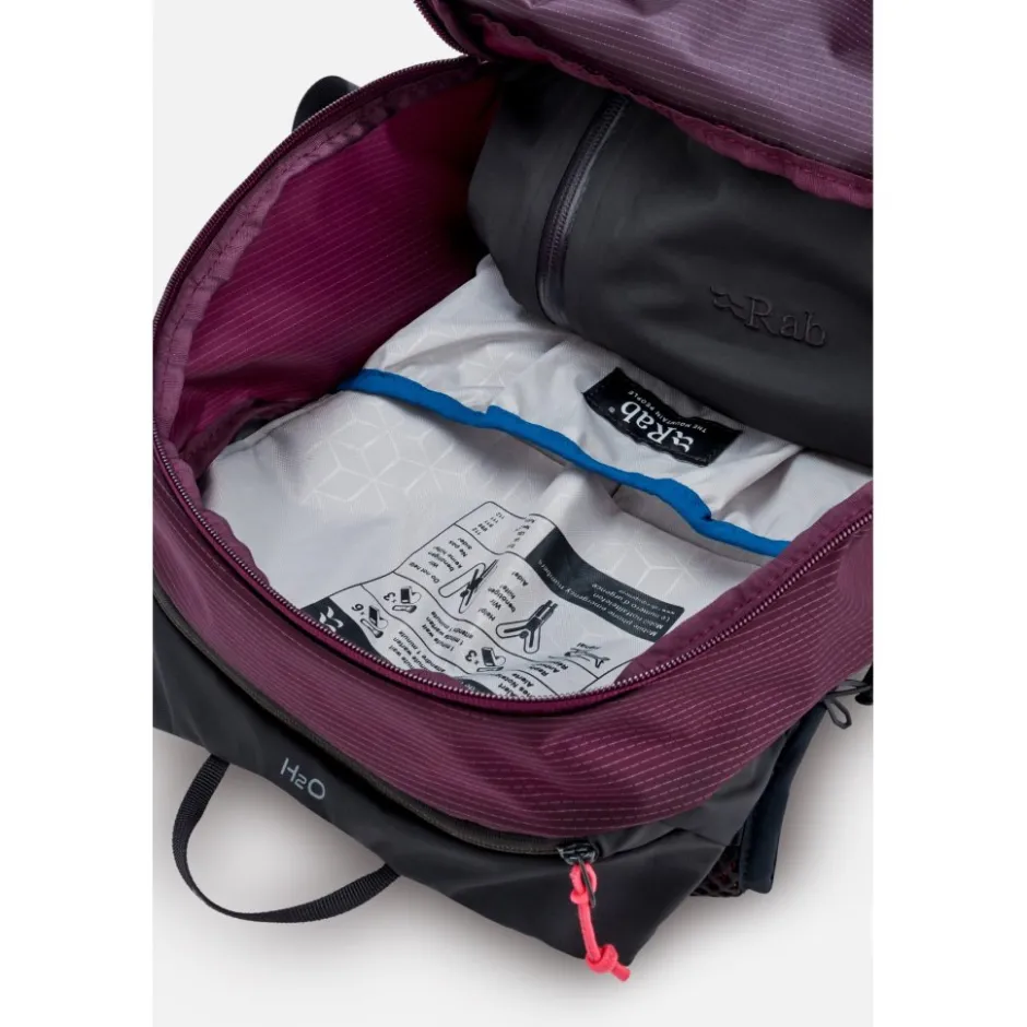 Rugzakken & Drinksystemen < Rab Nitron 25L Rugzak - M - dark pewter/anthracite