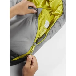 Rab Solar Ultra 2 Slaapzak - Regular - Rits links - granite