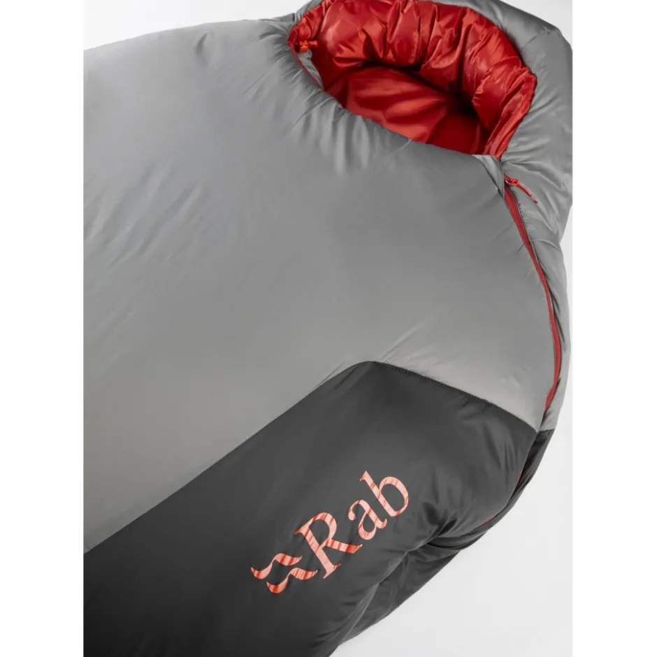 Slaapzakken < Rab Solar Ultra 3 Slaapzak - Regular - Rits links - granite