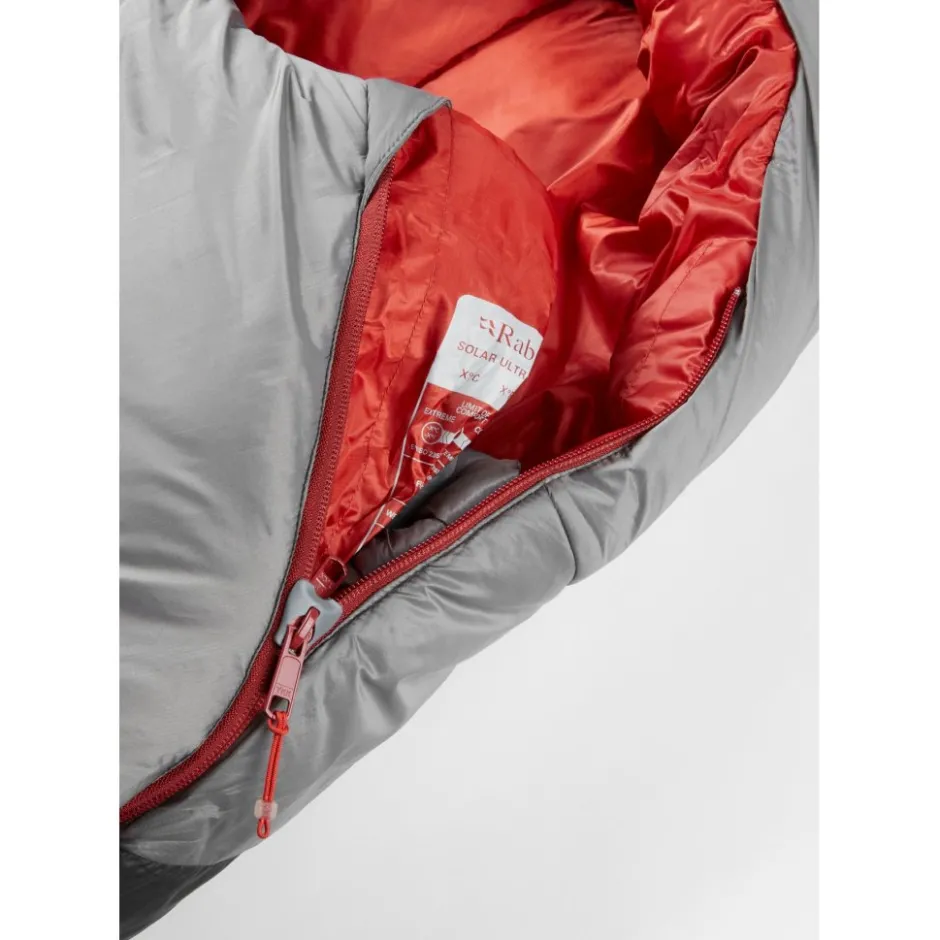 Slaapzakken < Rab Solar Ultra 3 Slaapzak - Regular - Rits links - granite