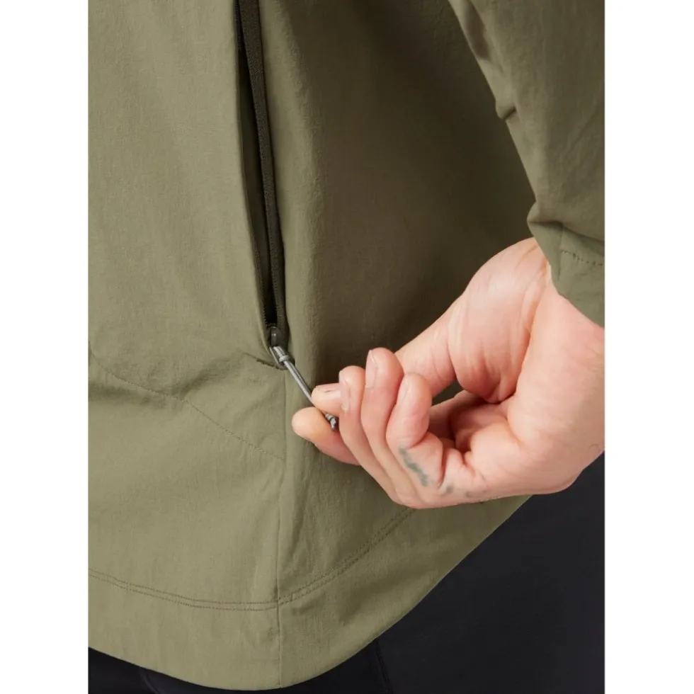 Rab Cinder Borealis Softshell-Jas Heren - light khaki