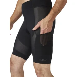 Rab Cinder Fiets-Binnenshort Heren - zwart