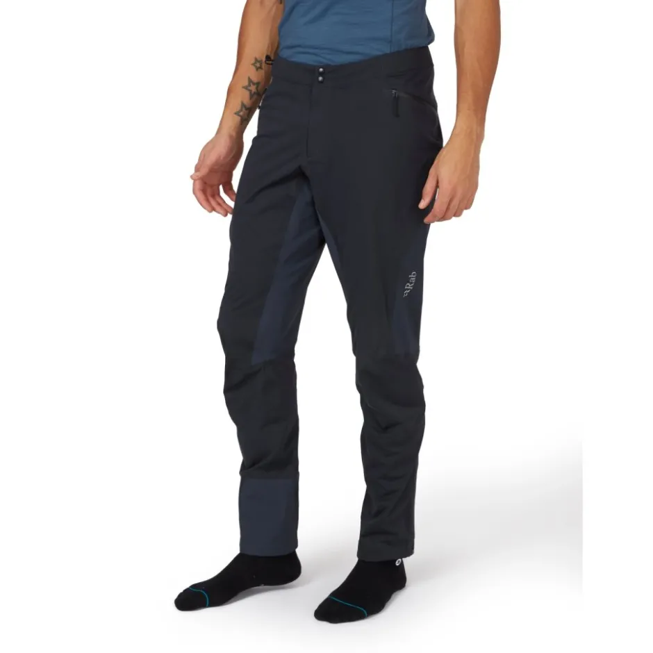 Regenbroeken < Rab Cinder Kinetic Broek Herren - Lang - beluga