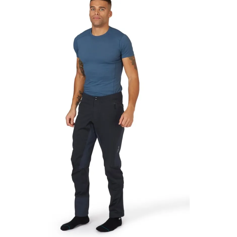 Regenbroeken < Rab Cinder Kinetic Broek Herren - Lang - beluga