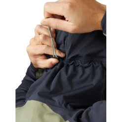 Rab Cinder Kinetic Jas Heren - light khaki/beluga