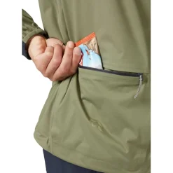 Rab Cinder Kinetic Jas Heren - light khaki/beluga
