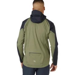 Rab Cinder Kinetic Jas Heren - light khaki/beluga