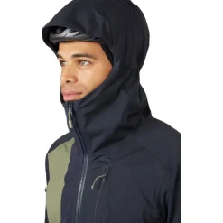Rab Cinder Kinetic Jas Heren - light khaki/beluga