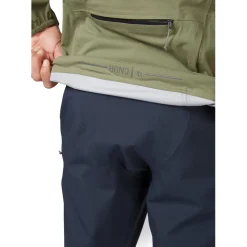 Rab Cinder Kinetic Jas Heren - light khaki/beluga